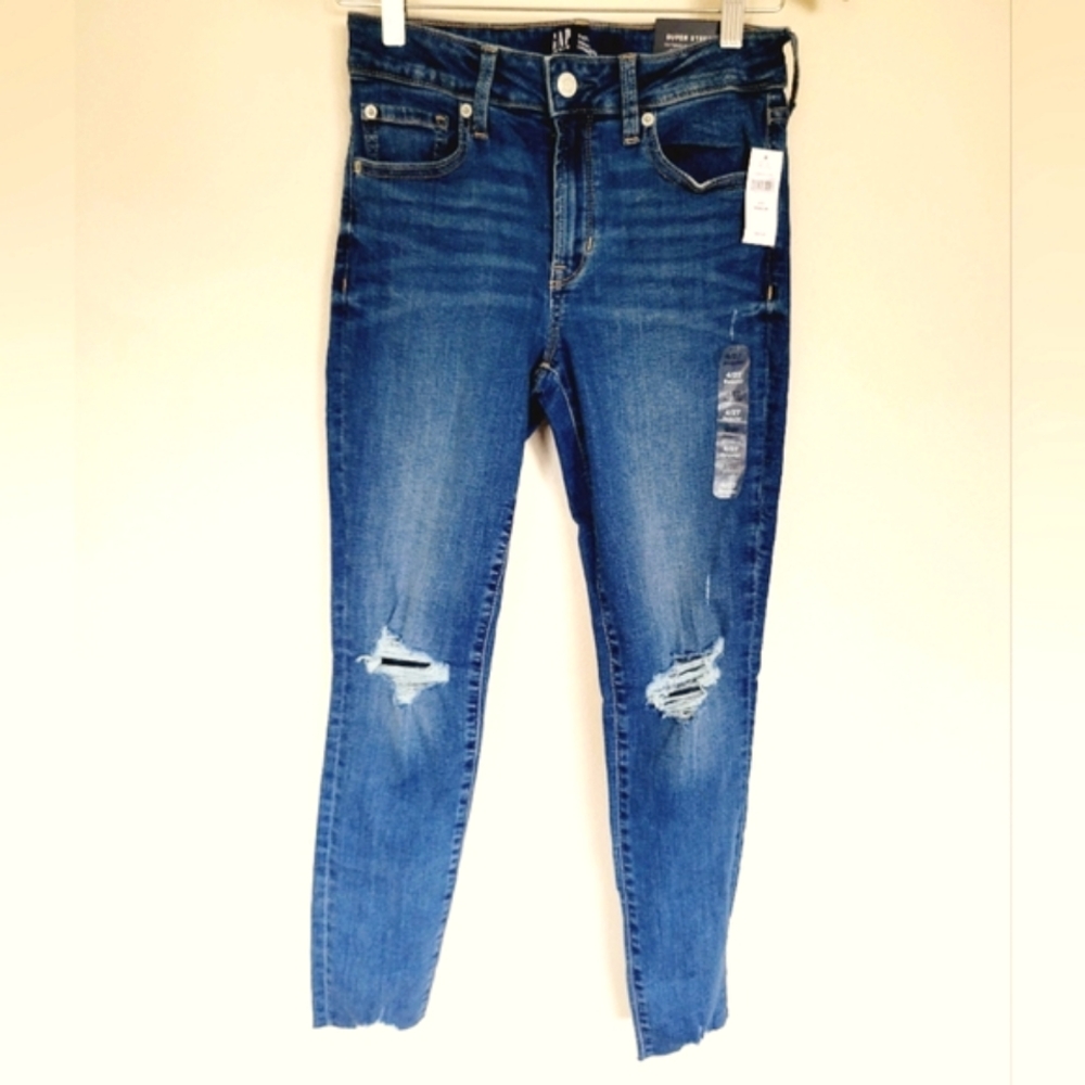 The Gap Mid-Rise Legging Jeans 4/27 NWT
